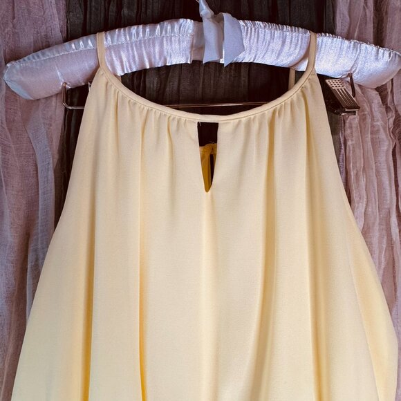 Blue Rain Wedding Guest Dress (Yellow) Size M - Picture 7 of 10